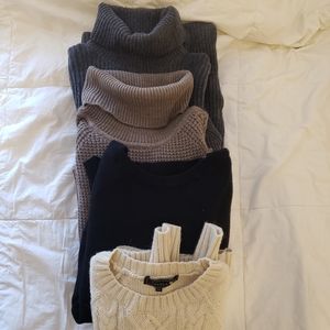 Lot of 4 Sweaters Aritzia, Mendocino & Dynamite